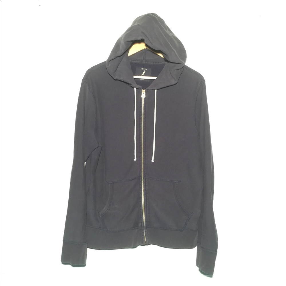 *J. Crew* Distressed Hoodie Size Men's Large